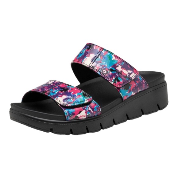 Alegria Shoes - Algeria Rubie Collage Party Sandal SZ 7-7.5